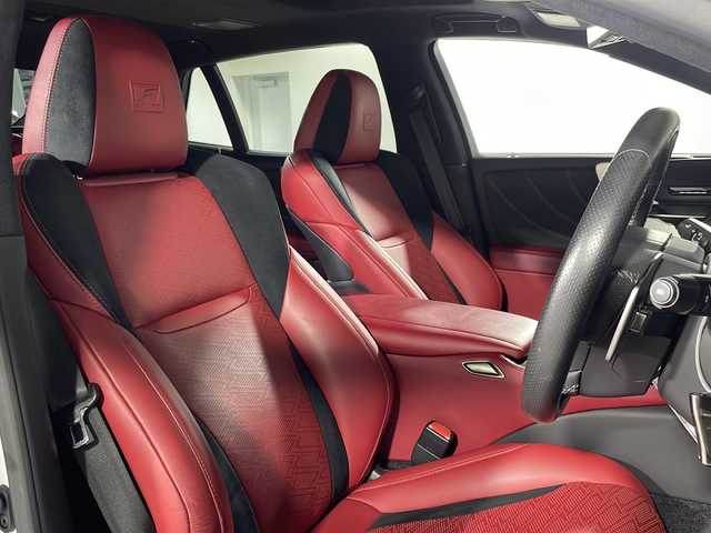 レクサス ＬＳ 500h Fスポーツ 福岡県 2018(平30)年 1.8万km ホワイトノーヴァガラスフレーク 純正メモリナビ（フルセグTV/DVD/CD/BT）全方位モニターレクサスセーフティドラレコ赤革シート3眼LEDサンルーフコーナーセンサーレーダークルコンBSMデジタルインナーミラーLEDヘッドライト