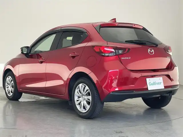 マツダ マツダ２ 15S スマートエディション 愛知県 2020(令2)年 0.9万km ソウルレッドクリスタルM 純正ナビ　フルセグＴＶ　Ｂｌｕｅｔｏｏｔｈ　全方位カメラ　アイアクティブセンス　衝突軽減　ＢＳＭ　誤発進抑制　ＨＩＤヘッドライト　前後コーナーセンサー　ＥＴＣ　プッシュスタート　スマートキー　禁煙車