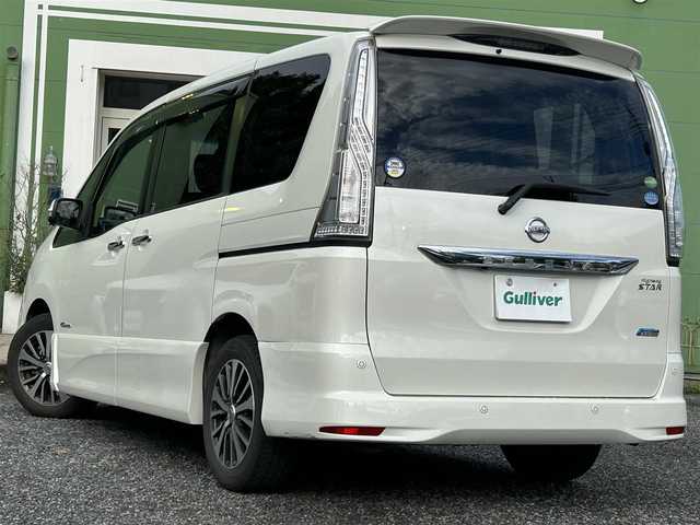 日産 セレナ ハイウェイS G S HV Aセーフ 埼玉県 2014(平26)年 8.4万km ブリリアントホワイトパール ワンオーナー車/純正ナビＴＶ/・AM/FM・SD・BT/クリアランスソナー/追従機能なしクルーズコントロール/衝突軽減ブレーキ/レーンディパーチャーアラート/アラウンドビューモニター/前方ドライブレコーダー/ビルトインETC/自動防眩ミラー/プッシュスタート/純正フロアマット/保証書付整備手帳/取扱説明書