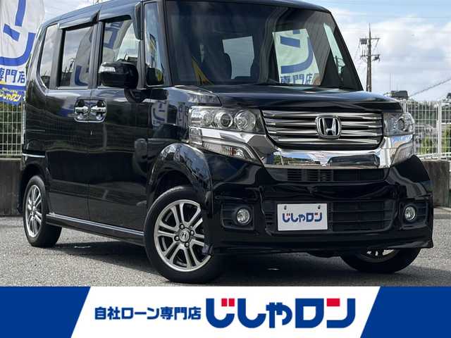 ホンダ Ｎ ＢＯＸ カスタム G Lパッケージ 兵庫県 2013(平25)年 9.4万km クリスタルブラックパール (株)IDOMが運営する【じしゃロン神戸名谷店】の自社ローン専用車両になりますこちらは現金またはオートローンご利用時の価格です。自社ローンご希望の方は別途その旨お申付け下さい。/純正7インチナビ/(Bluetooth/DVD/CD/ワンセグテレビ)/バックカメラ/ETC/片側パワースライドドア/前ドライブレコーダー/純正14インチアルミホイール/純正フロアマット/スペアキー有り/取扱説明書