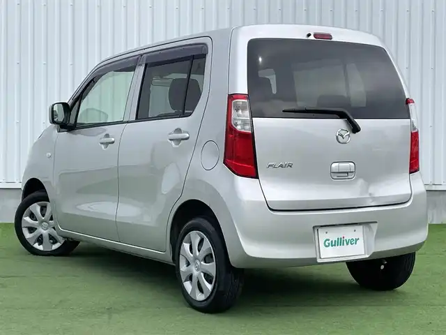 マツダ フレア XG 香川県 2013(平25)年 5.8万km シルキーシルバーメタリック 純正CDデッキ/AUX接続/盗難防止装置/前方ドライブレコーダー/アイドリングストップ/ベンチシート/フルフラットシート/リモコンキー/スペアキー1本/ドアバイザー/パワーウィンドウ/パワーステアリング/ダブルエアバッグ/ハロゲンヘッドライト/ABS/AAC