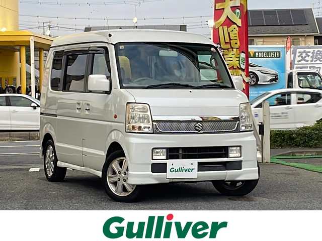 スズキ エブリィ ワゴン PZターボ スペシャル 茨城県 2008(平20)年 14.7万km パールホワイト ワンオーナー/CDチューナー/【PLLSYNTHESIZED FM/AMTUNERCD/MDCOMBI】/純正アルミホイール/両側パワースライドドア/オートステップ/シートヒーター/レーダー探知機（ZERO222V）/新車時保証書/取扱説明書