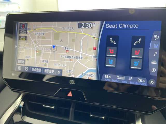 トヨタ ハリアー ハイブリッド Z レザーパッケージ 岐阜県 2022(令4)年 4.1万km プレシャスブラックパール 純正12.3インチナビ/JBLプレミアムサウンド/Bluetooth/USB/Miracast/フルセグTV/パノラミックビューモニター/ヘッドアップディスプレイ/デジタルインナーミラー/レーダークルーズコントロール/トヨタセーフティセンス/プリクラッシュセーフティシステム/レーントレーシングアシスト/クリアランスソナー/ブラインドスポットモニター/パワーバックドア/ステアリングヒーター/シートヒーター/エアシート/本革シート/ビルトインETC/ドライブレコーダー/オートLEDヘッドライト/アダプティブハイビームシステム/純正フロアマット/純正ドアバイザー/スマートキー/プッシュスタート