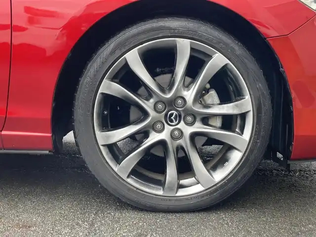 マツダ アテンザ セダン XD Lパッケージ 静岡県 2014(平26)年 5.2万km ソウルレッドプレミアムメタリック スマートシティブレーキサポート/純正SDナビ(C9M4)/　AM FM CD DVD Bluetooth SD/フルセグTV/ETC/バックモニター/レーダークルーズコントロール/パワーシート(前席)/シートヒーター(前席)/HIDオートヘッドランプ/純正19インチアルミホイール/パーキングアシスト/パドルシフト/ディーゼルターボ/BOSEプレミアムサウンド/ブラックレザーシート