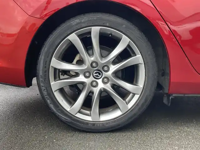 マツダ アテンザ セダン XD Lパッケージ 静岡県 2014(平26)年 5.2万km ソウルレッドプレミアムメタリック スマートシティブレーキサポート/純正SDナビ(C9M4)/　AM FM CD DVD Bluetooth SD/フルセグTV/ETC/バックモニター/レーダークルーズコントロール/パワーシート(前席)/シートヒーター(前席)/HIDオートヘッドランプ/純正19インチアルミホイール/パーキングアシスト/パドルシフト/ディーゼルターボ/BOSEプレミアムサウンド/ブラックレザーシート