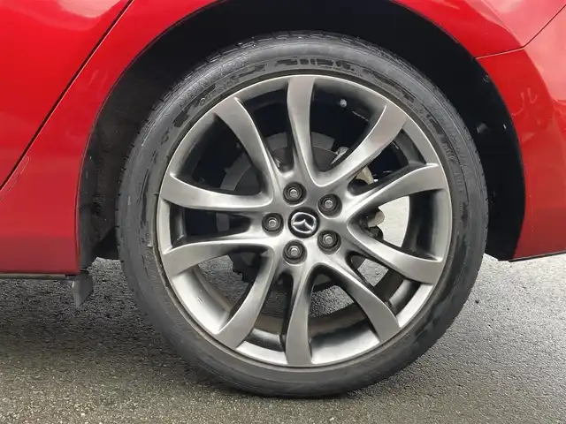 マツダ アテンザ セダン XD Lパッケージ 静岡県 2014(平26)年 5.2万km ソウルレッドプレミアムメタリック スマートシティブレーキサポート/純正SDナビ(C9M4)/　AM FM CD DVD Bluetooth SD/フルセグTV/ETC/バックモニター/レーダークルーズコントロール/パワーシート(前席)/シートヒーター(前席)/HIDオートヘッドランプ/純正19インチアルミホイール/パーキングアシスト/パドルシフト/ディーゼルターボ/BOSEプレミアムサウンド/ブラックレザーシート