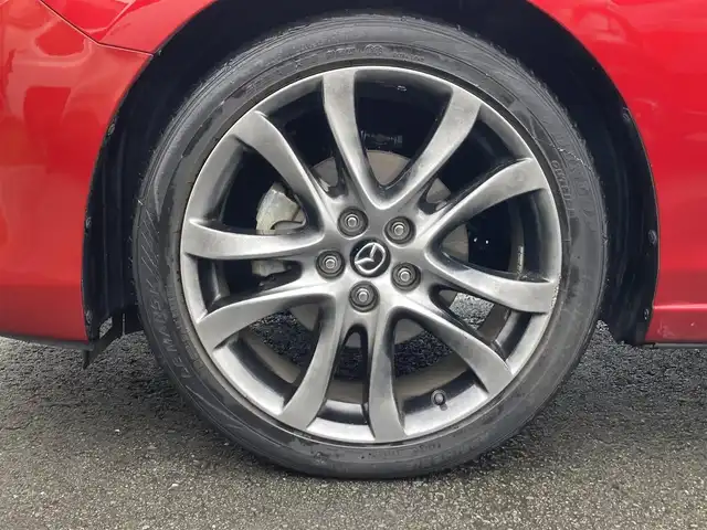 マツダ アテンザ セダン XD Lパッケージ 静岡県 2014(平26)年 5.2万km ソウルレッドプレミアムメタリック スマートシティブレーキサポート/純正SDナビ(C9M4)/　AM FM CD DVD Bluetooth SD/フルセグTV/ETC/バックモニター/レーダークルーズコントロール/パワーシート(前席)/シートヒーター(前席)/HIDオートヘッドランプ/純正19インチアルミホイール/パーキングアシスト/パドルシフト/ディーゼルターボ/BOSEプレミアムサウンド/ブラックレザーシート