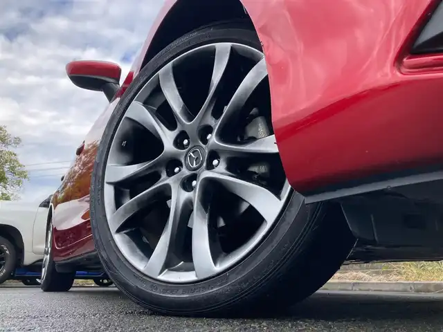 マツダ アテンザ セダン XD Lパッケージ 静岡県 2014(平26)年 5.2万km ソウルレッドプレミアムメタリック スマートシティブレーキサポート/純正SDナビ(C9M4)/　AM FM CD DVD Bluetooth SD/フルセグTV/ETC/バックモニター/レーダークルーズコントロール/パワーシート(前席)/シートヒーター(前席)/HIDオートヘッドランプ/純正19インチアルミホイール/パーキングアシスト/パドルシフト/ディーゼルターボ/BOSEプレミアムサウンド/ブラックレザーシート