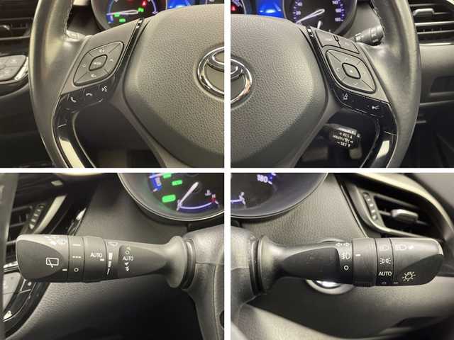 トヨタ Ｃ－ＨＲ G LEDエディション 宮崎県 2018(平30)年 3.6万km ホワイトパールクリスタルシャイン ワンオーナー/Toyota Safety Sense/〇プリクラシュセーフティ/〇レーンディパーチャーアラート/〇ブラインドスポットモニター/〇リアクロストラフィックアラート/〇オートマチックハイビーム/〇クリアランスソナー/〇レーダークルーズコントロール/純正9インチSDナビ/フルセグTV/CD/DVD/Bluetooth/バックカメラ/ハーフレザーシート/シートヒーター/ビルトインETC/LEDヘッドライト/純正18インチAW/純正ドライブレコーダー/スマートキー×２