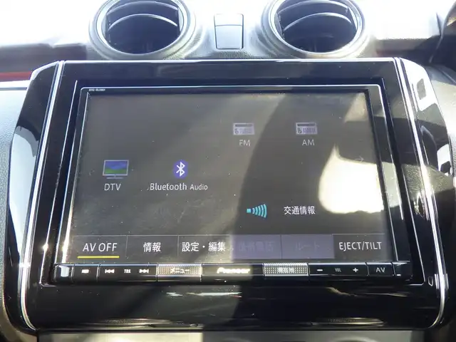 スズキ スイフト スポーツ 千葉県 2019(平31)年 4.4万km スーパーブラックパール スズキセーフティサポート/レーダークルーズコントロール/純正メモリーナビ/地デジTV/【CD再生機能】/全方位モニター/ドライブレコーダー（DRV-MR740）/革巻きステアリング/ステアリングスイッチ/パドルシフト/ETC/LEDヘッドライト/フォグライト/ウインカーミラー/純正17インチアルミホイル/サイド/カーテンエアバッグ/携帯リモコン