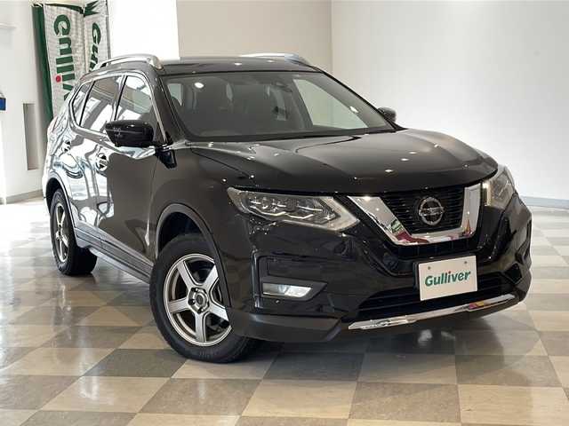 日産 エクストレイル 20Xi 福井県 2020(令2)年 4.3万km ダイヤモンドブラック 純正10インチメモリナビ/フルセグTV/Bluetooth/CD/DVD/BL/SD/USB/アラウンドビューモニター/プロパイロット/レーンキープアシスト/エマージェンシーブレーキ/ダウンヒルアシストコントロール/後側方車両検知通報/コーナリングスタビリティアシスト/クロストラフィックアラート/オートマチックハイビーム/ビルトインETC/デジタルインナーミラー/オールモード４×４－ｉシステム/電動リアゲート/シートヒーター/エアシート/レザーシート/オートライト/LEDヘッドライト/フォグランプ/純正フロアマット/ステアリングスイッチ