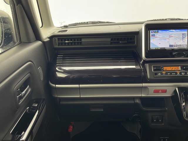 スズキ スペーシア カスタム HYBRID XS ターボ 秋田県 2023(令5)年 3.1万km インディゴブルーメタリック 社外ナビ　KENWOOD 【AM/FM/CD/DVD/BT】　/フルセグＴＶ　/バックカメラ　/USBポート/デュアルカメラブレーキサポート　/ハーフレザーシート　/ＬＥＤヘッドライト　/前方ドライブレコーダー　/スマートキー　/スペアキー有り/純正エンジンスターター /両側パワースライドドア/プッシュスタート　/クルーズコントロール/衝突被害軽減システム/ステアリングリモコン/プッシュスタート /パドルシフト/前席シートヒーター/クリアランスソナー /レーンキープアシスト/横滑り防止装置/PWR/電格ミラー/アイドリングストップ/オートライト/オートエアコン /純正AW/コーナーセンサー /リアサンシェード /革巻きステアリング/ウィンカーミラー /フォグライト /サイドバイザー