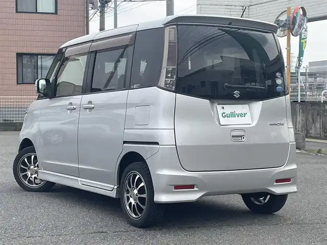 スズキ パレット ＳＷ XS 群馬県 2010(平22)年 12.7万km シルキーシルバーメタリック 社外HDDナビ、ワンセグ、CD、DVD/　（AVN500H）/社外ドライブレコーダー（前方録画）/片側パワースライドドア/ウインカーミラー/ETC/HIDヘッドライト/W・サイドエアバッグ/スマートキー×２/ドアバイザー/保証書、取説
