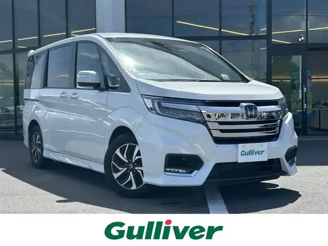 ホンダ ステップワゴン スパーダ ホンダセンシング 栃木県 2019(平31)年 7.9万km プラチナホワイトパール ホンダセンシング/純正メモリナビ/フルセグTV/DVD/Bluetooth/MSV/USB/純正フリップダウンモニター/バックカメラ/ビルトインETC/両側パワースライドドア/前後ドライブレコーダー/LEDオートライト/フォグランプ/パドルシフト/ステアリングリモコン/アダブティブクルーズコントロール/2列目サンシェード/シートバックテーブル