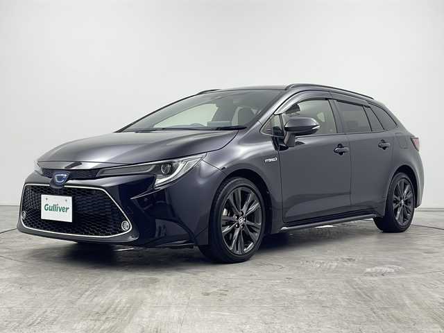 トヨタ カローラツーリング ハイブリッド ダブルバイビー 三重県 2020(令2)年 6.2万km スパークリングブラックパールクリスタルシャイン 禁煙車/純正ディスプレイオーディオ/・MiraCast/BT/バックカメラ/ＢＳＭ/ワイヤレス充電/トヨタセーフティセンス/・プリクラッシュセーフティ/・オートマチックハイビーム/・レーダークルーズコントロール/・LDA/LEDヘッドライト/フォグランプ/オートライト/ドアバイザー/スマートキー/プッシュスタート/スペアキー/純正ドライブレコーダー（TZD102）/ビルトインＥＴＣ/純正１７インチアルミホイール/W＋サイド＋カーテンエアバック