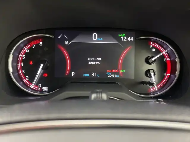 トヨタ ＲＡＶ４ G 新潟県 2019(令1)年 2.1万km センシュアルレッドマイカ 禁煙車/4WD/純正９インチメモリナビ/フルセグ/　CD/SD/Bluetooth/NSZT-Y68T/黒革シート/前席シートヒーター/運転席パワーシート/スマートキー/ETC/パワーバックドア/ステアリングヒーター/レーダークルーズコントロール/衝突被害軽減ブレーキ/ドライブレコーダー/LEDヘッドライト/オートライト/オートハイビーム/純正アルミ付きノーマルタイヤ/　（積み込み８mm）
