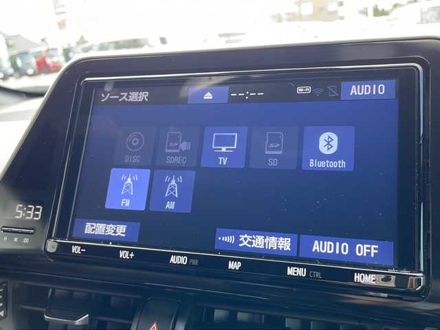 トヨタ Ｃ－ＨＲ G 山口県 2019(令1)年 4.4万km ブラックマイカ 純正9インチメモリーナビ/・Bluetooth接続/・フルセグTV/・AM/FM/CD/DVD/トヨタセーフティセンス/・レーンキープアシスト/・プリクラッシュセーフティ/・ハイビームアシスト/・レーダークルーズコントロール/オートブレーキホールド/前後ドライブレコーダー/ETC/バックカメラ/ハーフレザーシート/シートヒーター(D席/N席）/純正18インチアルミホイール/LEDオートヘッドライト