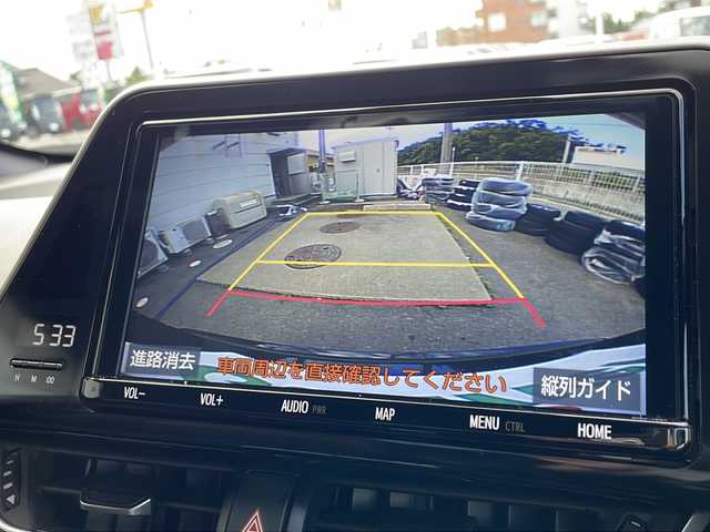 トヨタ Ｃ－ＨＲ G 山口県 2019(令1)年 4.4万km ブラックマイカ 純正9インチメモリーナビ/・Bluetooth接続/・フルセグTV/・AM/FM/CD/DVD/トヨタセーフティセンス/・レーンキープアシスト/・プリクラッシュセーフティ/・ハイビームアシスト/・レーダークルーズコントロール/オートブレーキホールド/前後ドライブレコーダー/ETC/バックカメラ/ハーフレザーシート/シートヒーター(D席/N席）/純正18インチアルミホイール/LEDオートヘッドライト
