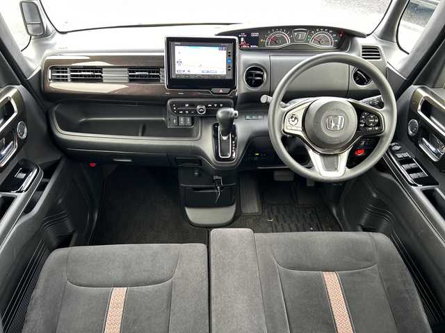 ホンダ Ｎ ＢＯＸ カスタム G L ホンダセンシング 千葉県 2017(平29)年 5.2万km プレミアムホワイトパールⅡ ナビVXM-174csi バックカメラ パワースライドドア クルコン ETC ドラレコ USB BT スマートキー LEDライト オートライト ホンダセンシング バックセンサー 14インチAW