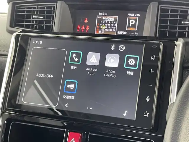 トヨタ ルーミー カスタムG 埼玉県 2022(令4)年 3.7万km パールホワイトⅢ スマートアシスト　純正ディスプレイオーディオ　バックカメラ　ＥＴＣ　レーダークルーズコントロール　両側パワースライドドア　純正アルミホイール　オートライト　スマートキー　ＬＥＤヘッドライト　地デジＴＶ