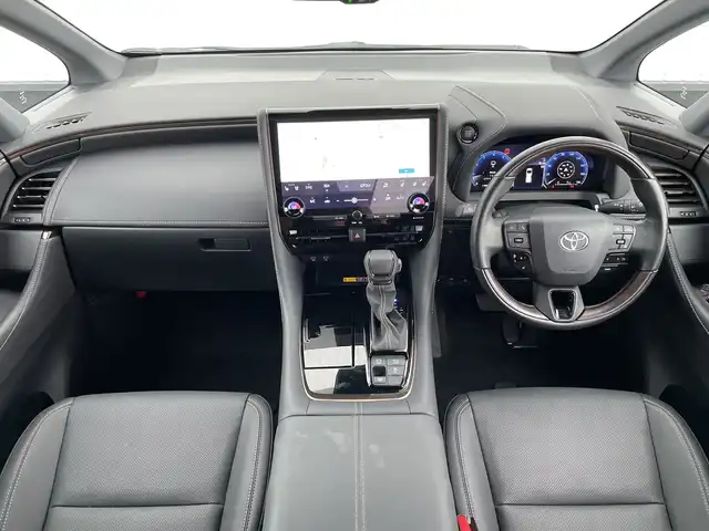 トヨタ アルファード Z 千葉県 2023(令5)年 0.6万km プラチナホワイトパールマイカ 純正14インチナビ/（フルセグTV/BT/appleCarPlay/Androidauto）/全周囲カメラ/衝突被害軽減システム/車線逸脱警報/クルーズコントロール/左右独立ムーンルーフ/レザーシート/両側パワースライドドア/横滑り防止装置/ETC/アイドリングストップ/LEDヘッドライト/フォグランプ/オートライト/ウィンカーミラー/電動格納ミラー/純正18インチAW/シートヒーター/エアシート/ステアリングヒーター/プッシュスタート/スマートキー