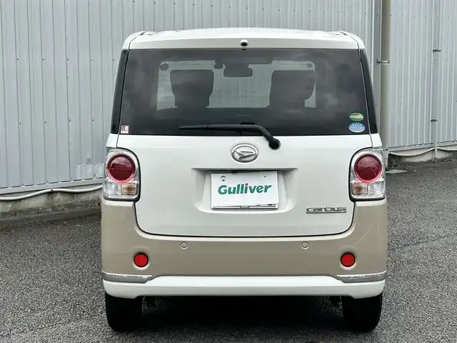 ダイハツ ムーヴ キャンバス G メイクアップ リミテッド　SAⅢ 静岡県 2019(平31)年 3.3万km パールホワイトⅢ/ナチュラルベージュマイカメタリック 2トーン 純正ナビ（BT/フルセグTV/CD/DVD）/バックカメラ/サイド/全方位/両側パワースライドドア/純正フロアマット/スペアキーあり/取説/保証書
