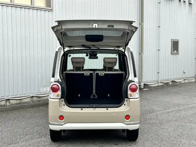 ダイハツ ムーヴ キャンバス G メイクアップ リミテッド　SAⅢ 静岡県 2019(平31)年 3.3万km パールホワイトⅢ/ナチュラルベージュマイカメタリック 2トーン 純正ナビ（BT/フルセグTV/CD/DVD）/バックカメラ/サイド/全方位/両側パワースライドドア/純正フロアマット/スペアキーあり/取説/保証書