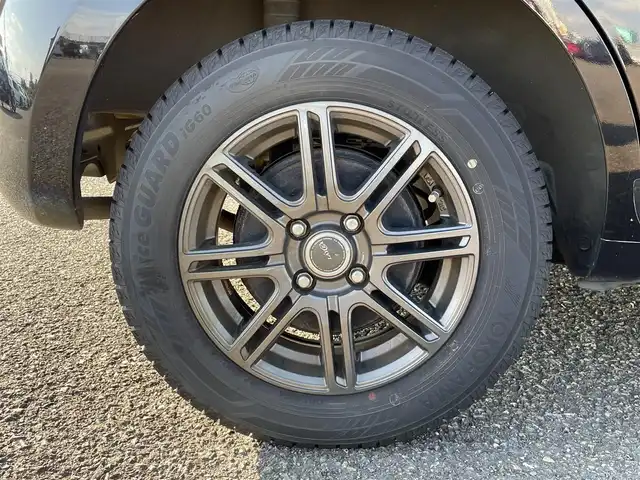 日産 マーチ ボレロ 新潟県 2011(平23)年 10.9万km ピュアブラック 4WD/CD/AUX/スマートキー/プッシュスタート/LEDヘッドライト/社外14インチアルミホイール