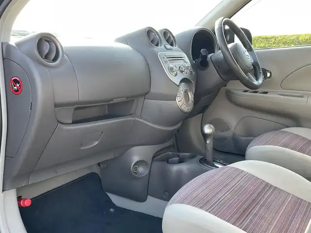 日産 マーチ ボレロ 新潟県 2011(平23)年 10.9万km ピュアブラック 4WD/CD/AUX/スマートキー/プッシュスタート/LEDヘッドライト/社外14インチアルミホイール