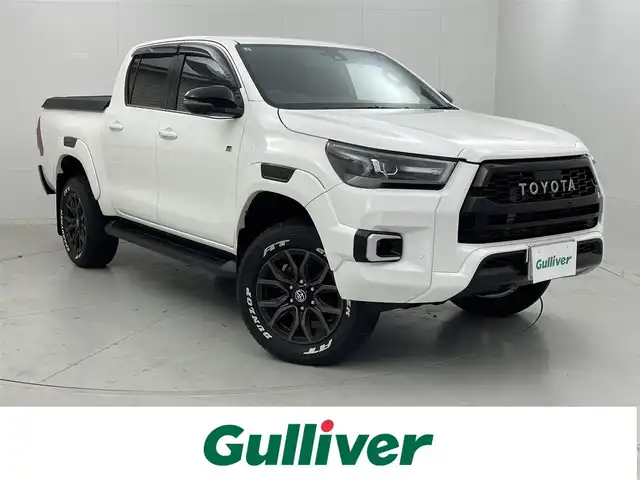 トヨタ ハイラックス Z GRスポーツ 茨城県 2023(令5)年 1.2万km スーパーホワイトⅡ 純正8型DAナビ/全周囲カメラ/社外フルセグ/ハードトノカバー/ベッドライナー/衝突被害軽減ブレーキ/車線逸脱抑制装置/レーダークルーズコントロール/クリアランスソナー/ETC/純正18インチAW/LEDヘッドライト/スマートキー