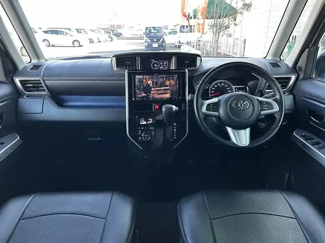 トヨタ ルーミー カスタムG 宮城県 2019(令1)年 5.8万km パールホワイトⅢ コンフォートパッケージ/・シートヒーター（運転席/助手席）/・シートバックテーブル（運転席/助手席）/＝＝＝/モデリスタリアスポイラー/スマートアシスト3/・衝突回避支援ブレーキ機能/・衝突警報機能/・車線逸脱警報機能/・誤発進抑制制御機能/・先行車発進お知らせ機能/・オートハイビーム/・コーナーセンサー/アルパイン9インチナビ（X9Z）/・CD/DVD/・Bluetooth/・フルセグTV/バックカメラ/ビルトインETC/両側パワースライドドア/革巻きステアリング/ステアリングスイッチ/クルーズコントロール/革調シートカバー/LEDヘッドランプ/フォグランプ/オートライト/スマートキー＆プッシュスタート/電動格納ミラー/純正14インチAW/純正ドアバイザー/純正フロアマット/Wエアバッグ