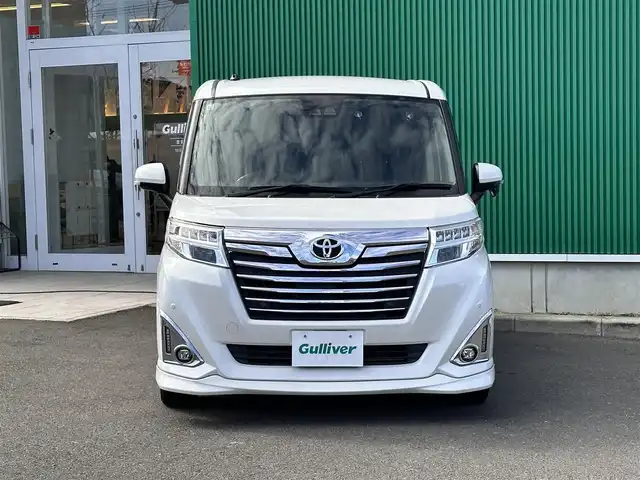トヨタ ルーミー カスタムG 宮城県 2019(令1)年 5.8万km パールホワイトⅢ コンフォートパッケージ/・シートヒーター（運転席/助手席）/・シートバックテーブル（運転席/助手席）/＝＝＝/モデリスタリアスポイラー/スマートアシスト3/・衝突回避支援ブレーキ機能/・衝突警報機能/・車線逸脱警報機能/・誤発進抑制制御機能/・先行車発進お知らせ機能/・オートハイビーム/・コーナーセンサー/アルパイン9インチナビ（X9Z）/・CD/DVD/・Bluetooth/・フルセグTV/バックカメラ/ビルトインETC/両側パワースライドドア/革巻きステアリング/ステアリングスイッチ/クルーズコントロール/革調シートカバー/LEDヘッドランプ/フォグランプ/オートライト/スマートキー＆プッシュスタート/電動格納ミラー/純正14インチAW/純正ドアバイザー/純正フロアマット/Wエアバッグ