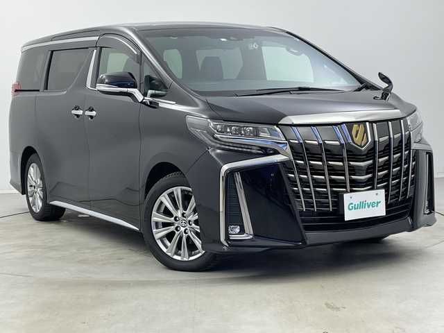 トヨタ アルファード S タイプゴールド 新潟県 2020(令2)年 6.4万km ブラック 純正ディスプレイオーディオ/(CD.DVD.Bluetooth)/バックカメラ/三眼LEDヘッドライト/トヨタセーフティセンス/・プリクラッシュセーフティ/・レーンキープアシスト/・レーダークルーズコントロール/・オートマチックハイビーム/革巻きステアリング/ステアリングリモコン/両側パワースライドドア/前後ドライブレコーダー/パワーバックドア/ビルトインETC/コーナーセンサー/プッシュスタート/スマートキー×2/純正フロアマット