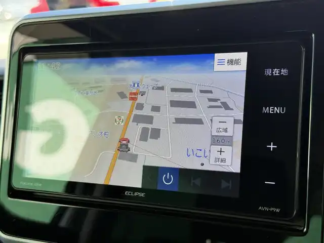 スズキ スペーシア カスタム HYBRID GS 千葉県 2018(平30)年 5.9万km ピュアホワイトP 社外SDナビ/フルセグTV/CD/DVD/Bluetooth/片側パワースライドドア/ETC/バックカメラ/D席シートヒーター/オートライト/LEDヘッドライト/LEDフォグランプ/純正14インチAW/純正フロアマット