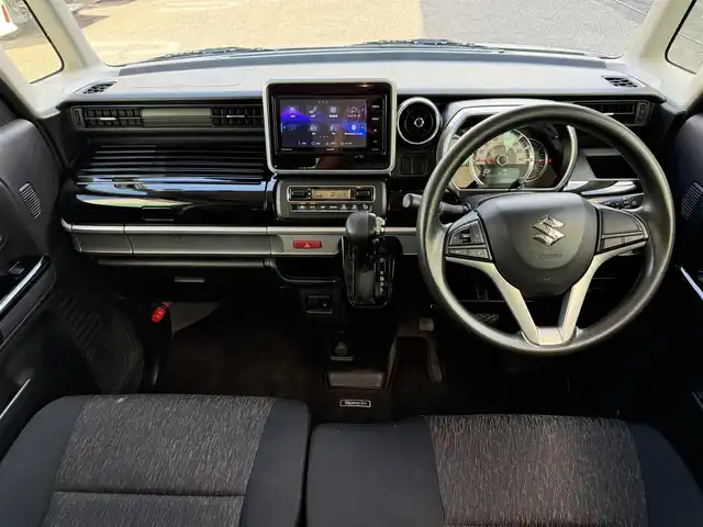 スズキ スペーシア カスタム HYBRID GS 千葉県 2018(平30)年 5.9万km ピュアホワイトP 社外SDナビ/フルセグTV/CD/DVD/Bluetooth/片側パワースライドドア/ETC/バックカメラ/D席シートヒーター/オートライト/LEDヘッドライト/LEDフォグランプ/純正14インチAW/純正フロアマット