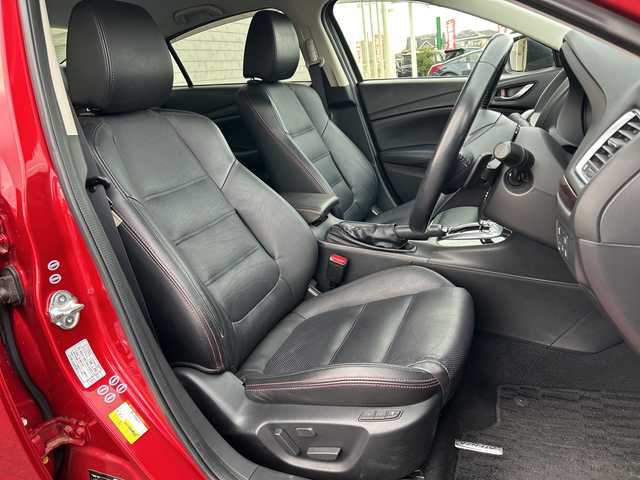 マツダ アテンザ セダン XD Lパッケージ 栃木県 2012(平24)年 4.5万km ソウルレッドプレミアムメタリック 純正SDナビ/・Pioneer CXE5754-J015007/・Bluetooth CD DVD/・TV ワンセグ/・バックカメラ/BOSEスピーカー/追従式クルーズコントロール/レザーシート/シートヒーター/パワーシート/パドルシフト/ETC/純正19インチアルミホイール/HIDヘッドライト/衝突被害軽減システム/レーンキープアシスト