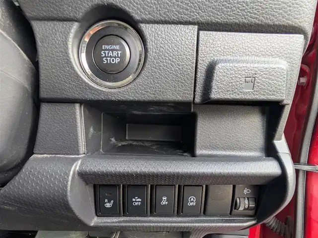 スズキ ハスラー G 福井県 2017(平29)年 5.6万km フェニックスレッドパール/ブルーイッシュブラックパール パナソニック9インチメモリナビ/AM/FM/フルセグ/BT/CD/DVD/BD/衝突被害軽減システム/アイドリングストップ/横滑り防止装置/盗難防止装置/ETC/前方ドライブレコーダー/前席シートヒーター/フルフラット/ダブルエアバッグ/スマートキー