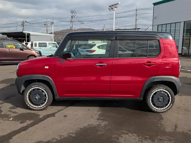 スズキ ハスラー G 福井県 2017(平29)年 5.6万km フェニックスレッドパール/ブルーイッシュブラックパール パナソニック9インチメモリナビ/AM/FM/フルセグ/BT/CD/DVD/BD/衝突被害軽減システム/アイドリングストップ/横滑り防止装置/盗難防止装置/ETC/前方ドライブレコーダー/前席シートヒーター/フルフラット/ダブルエアバッグ/スマートキー