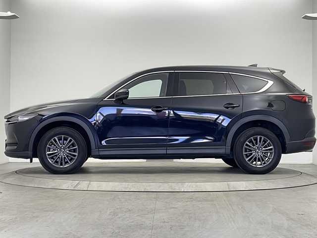 マツダ ＣＸ－８ XD スマートエディション 大阪府 2022(令4)年 6.6万km ジェットブラックマイカ 純正SDナビ/【BT/フルセグTV/USB】/全方位カメラ/ETC/置くだけ充電/ブラインドスポットモニター/衝突被害軽減システム/レーンキープアシスト/クルーズコントロール追従/コーナーセンサー前後/オートライト/ヘッドアップディスプレイ/AUTOHOLD/LEDライト/ハーフレザーシート/純正17インチAW/純正フロアマット/スペアキー