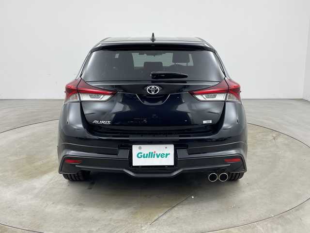 トヨタ オーリス 180S 兵庫県 2017(平29)年 5万km ブラックマイカ ・純正ナビ/CD/DVD/TV/BT/・バックカメラ/・パドルシフト/・前方ドライブレコーダー/・左右独立エアコン/・衝突軽減ブレーキ/・レーンキープアシスト/・先行車発進告知/・スポーツモード/・モデリスタエアロ/・革巻ステアリング/・ステアリングスイッチ/・LEDヘッドライト/・フォグランプ/・ウインカーミラー/・ドアバイザー/・純正フロアマット/・純正アルミホイール/・マフラーカッター/・RS-Rダウンサペンション/・取扱説明書/・保証書/・スペアキー