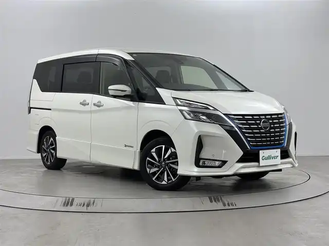 日産 セレナ e－パワー ハイウェイスター V 埼玉県 2020(令2)年 3.2万km ブリリアントホワイトパール 純正ナビ/(Bluetooth/Blu-ray/CD/DVD/AM/FM)/地デジフルセグ/デジタルインナーミラー/前方ドライブレコーダー/アラウンドビューモニター/バックカメラ/プロパイロット/ブラインドスポットモニター/車線逸脱防止/車線逸脱警報/ETC/両側パワースライドドア/プッシュスタート/電子パーキングシステム/オートブレーキホールド/ドライブモードセレクト/ステアリングリモコン/純正フロアマット/純正ドアバイザー/純正16インチアルミホイール