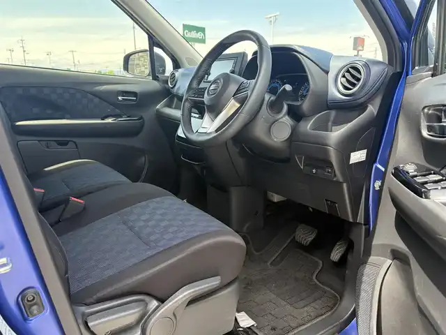 日産 デイズ HWS X プロパイロットED 徳島県 2022(令4)年 3万km アトランティックブルー 純正ナビゲーション/（TV/ラジオ/CD/SD/Bluetooth）　/全方位カメラ　/プロパイロット　/ＬＥＤヘッドライト　/ＥＴＣ　/革巻きステアリング/ウィンカーミラー/電動格納ミラー/ステアリングリモコン/アイドリングストップ　/電気式パーキングブレーキ　/オートホールド　/プッシュスタート　/スマートキー　/スペアキー　/フロアマット/リヤワイパー