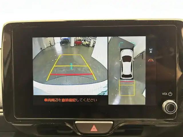 トヨタ ヤリス ハイブリッド G 愛媛県 2024(令6)年 0.5万km プラチナホワイトパールマイカ 純正ナビ　フルセグＴＶ　ＨＤＭＩ　Ｂｌｕｅｔｏｏｔｈ　追従型クルーズコントロール　アラウンドビューモニター　前後コーナーセンサー　ＬＥＤヘッドライト　オートマチックハイビーム