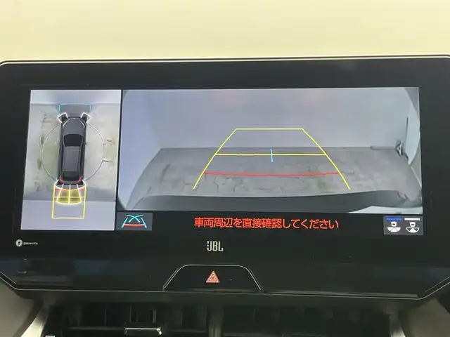 トヨタ ハリアー Z レザーパッケージ 岡山県 2022(令4)年 3.6万km プレシャスブラックパール 純正12.3インチディスプレイオーディオ(ナビ付)/（AMFM/BT/フルセグTV/USB)/パノラミックビューモニター/JBLサウンド/モデリスタフルエアロ/デジタルインナーミラー/黒レザーシート/前席パワーシート/前席シートヒーター/パワーバックドア/ビルトインETC２．０/パワーバックドア/レーダークルーズコントロール/ＬＥＤヘッドライト/オートライト/オートハイビーム/新車保証書