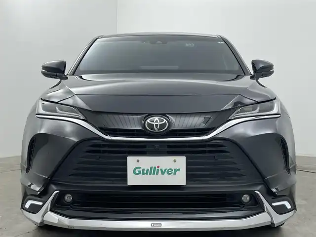 トヨタ ハリアー Z レザーパッケージ 岡山県 2022(令4)年 3.6万km プレシャスブラックパール 純正12.3インチディスプレイオーディオ(ナビ付)/（AMFM/BT/フルセグTV/USB)/パノラミックビューモニター/JBLサウンド/モデリスタフルエアロ/デジタルインナーミラー/黒レザーシート/前席パワーシート/前席シートヒーター/パワーバックドア/ビルトインETC２．０/パワーバックドア/レーダークルーズコントロール/ＬＥＤヘッドライト/オートライト/オートハイビーム/新車保証書