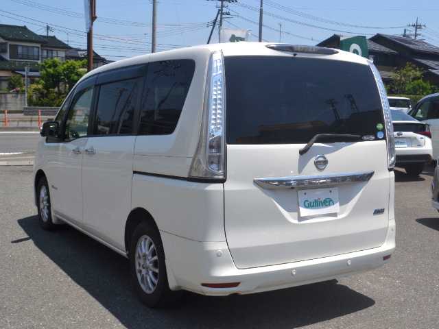 日産 セレナ 20X S HV Aセーフティ 宮城県 2014(平26)年 9.7万km ブリリアントホワイトパール /純正SDナビ/フルセグテレビ/Bluetooth/全方位カメラ/エマージェンシーブレーキ/ETC/片側パワースライドドア/スマートキー/クルーズコントロール/アイドリングストップ/