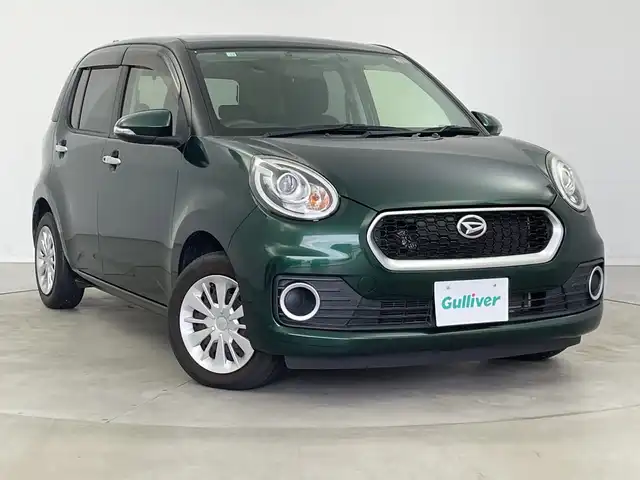 ダイハツ ブーン シルク 新潟県 2016(平28)年 3.9万km ダークエメラルドマイカ 純正ディーラーオプションナビ(NSZP-W66DE)/AM FM CD DVD Bluetooth USB/LEDオートライト/スマートキー2本/プッシュスタート/アイドリングストップ/純正フロアマット/ベンチシート/シートベルトリマインダー/エマージェンシーストップシグナル/電動格納機能付ウインカーミラー/フルセグTV/ETC/前方ドライブレコーダー