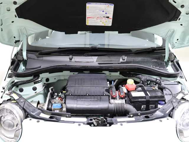 フィアット ５００ メンティーナ 静岡県 2015(平27)年 4.1万km LATTE MENTA ポータブルナビ(AVIC-MP33)/ワンセグTV/CD・AM・FM/ハーフレザーシート/純正ドラレコ/ガラスルーフ/ETC/純正15インチAW/スペアキー