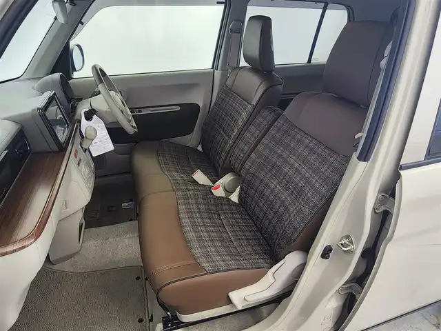 スズキ ラパン ＬＣ X 愛知県 2022(令4)年 1.1万km フォーンベージュM スズキデュアルセーフティーブレーキ/・衝突軽減ブレーキ/・横滑り防止装置/・コーナーセンサー　/・アラウンドビューモニター/純正8インチナビ　/フルセグTV/Bluetooth/シートヒーター（D/N）/USBポート×2/ステアリングリモコン/LEDヘッドライト/AAC