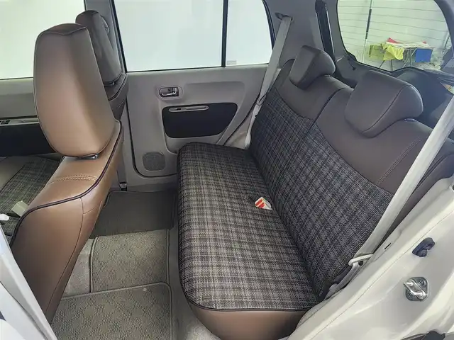 スズキ ラパン ＬＣ X 愛知県 2022(令4)年 1.1万km フォーンベージュM スズキデュアルセーフティーブレーキ/・衝突軽減ブレーキ/・横滑り防止装置/・コーナーセンサー　/・アラウンドビューモニター/純正8インチナビ　/フルセグTV/Bluetooth/シートヒーター（D/N）/USBポート×2/ステアリングリモコン/LEDヘッドライト/AAC